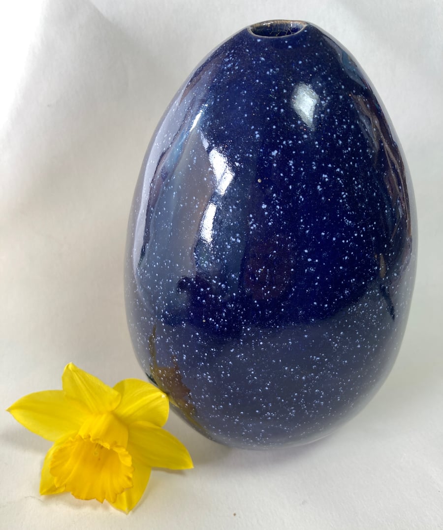 Large Ceramic Egg Vessel