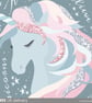 Believe in Unicorns art print, baby girl gift, girl's bedroom print - Image 2