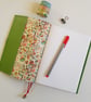 Green Leather Planner or Journal, A5 perfect for a Stationery Lover or Journaler