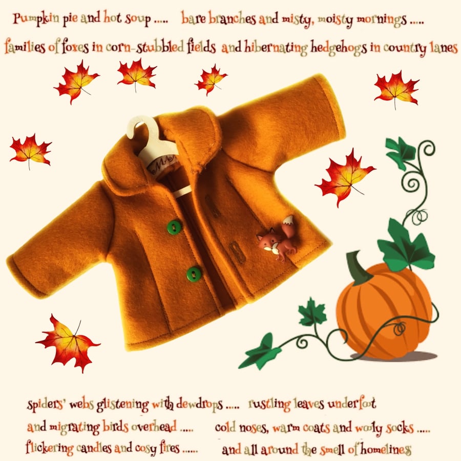 Foxy Friends Pure Wool Jacket