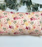 Rectangle Cushion in a colourful floral print cotton fabric - Home Decor