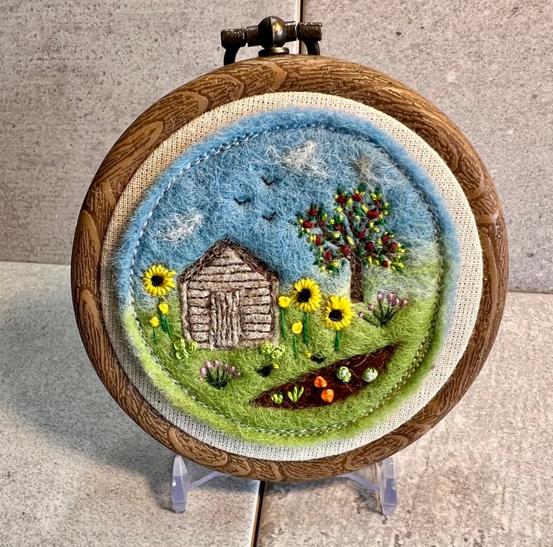 Mini garden hoop