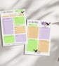 Little Blackbird Daily Planner To Do List Printable PDF  - Image 1
