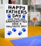 Father's Day Card For Grandad From Grandkitties, Fathers Day Card From Cats, Pet - Image 2
