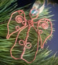 Copper Wire Angel Decoration
