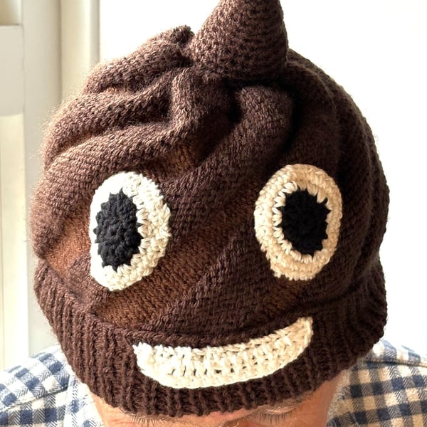 Novelty Poo emoji hat (adult)