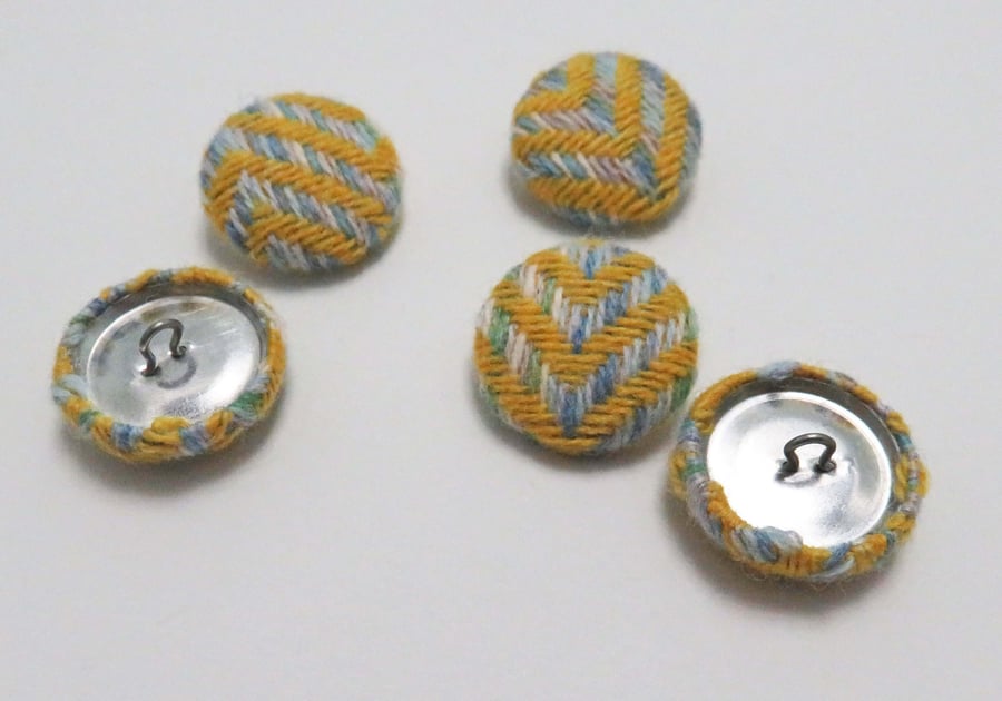 Unique Yellow Buttons