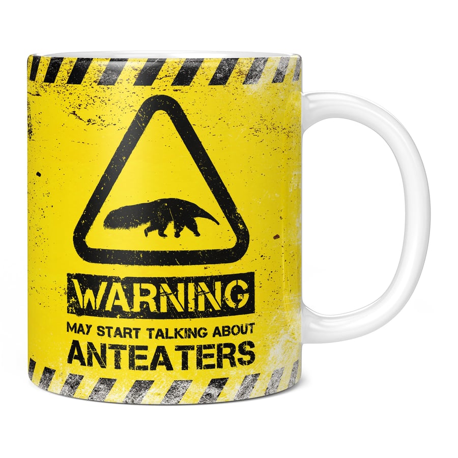 Warning May Start Talking About Anteaters 11oz Coffee Mug Cup - Perfect Birthday
