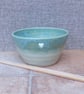 Noodle or rice serving bowl wheel thrown in stoneware pottery handmade  - Image 4