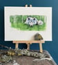 'Hungry Wolf' limited edition giclée print