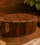 Hand Carved Heart Shaped Wooden Jewellery Box – Decorative Keepsake Storage  - Image 9