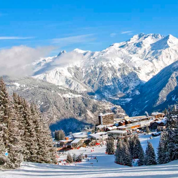 Courchevel 1850 3 Valleys French Alps France Photograph Print