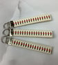 Soldiers key fob, Guardsmen wristlet key ring, Handmade - Image 3