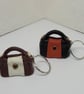 Miniature Polymer Clay Handbag, 1:12 Dollhouse Accessory, Fashion Cake Topper - Image 4