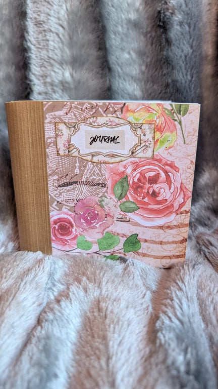 Wee sturdy small journal - peachy!