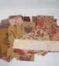 Mixed Small Sanderson Designs Red Brown Wallpaper Craft Pack - Image 4