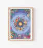 'Nature Wheel of the Year' Illustration Print A4 Unframed  - Image 8