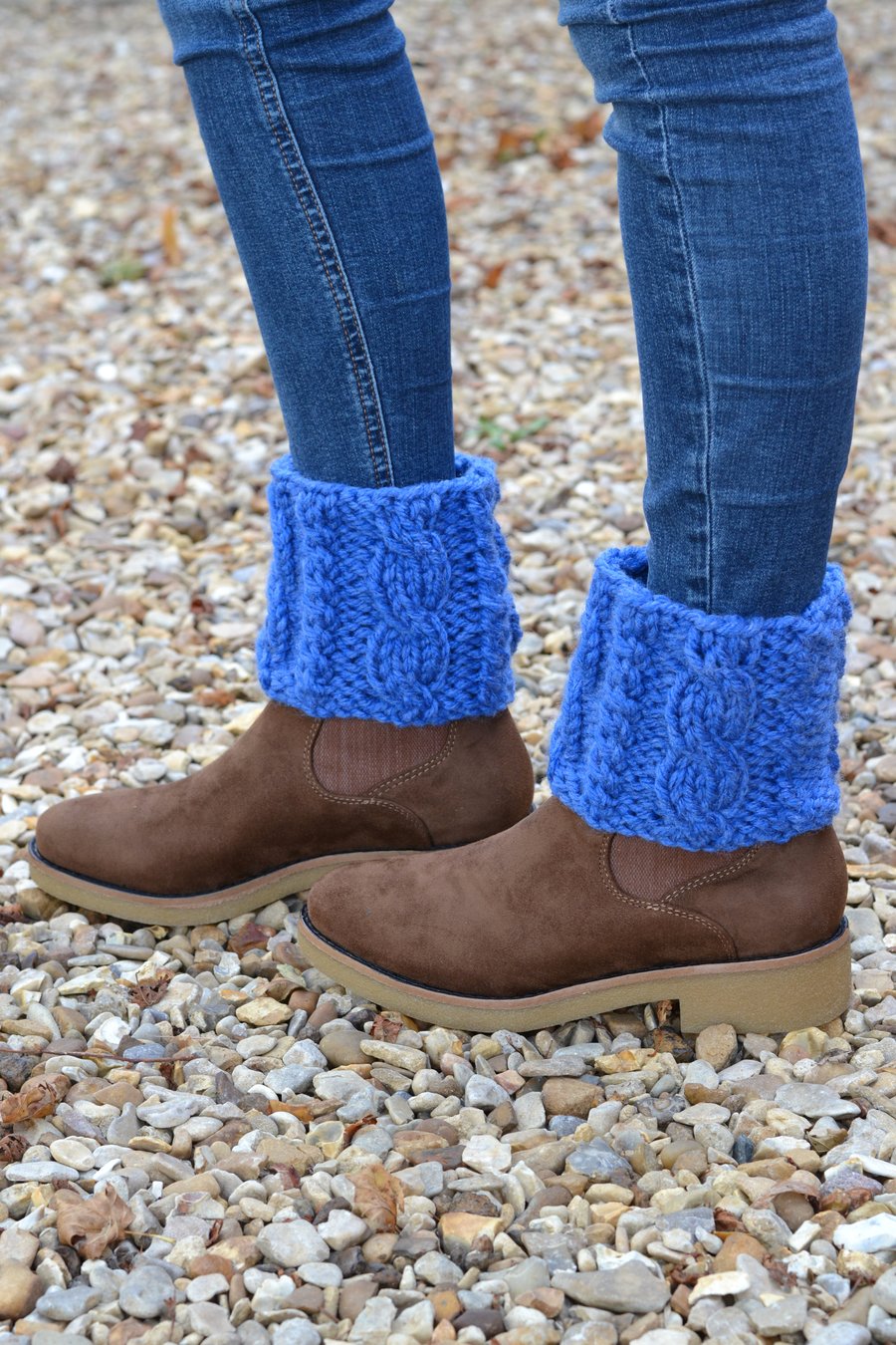 Boot Toppers  Super Chunky  Knitted Boot Cuffs, 