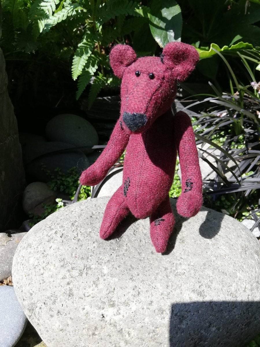 5" Tweed Collectable bear