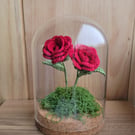 Eternal Crochet Rose Dome