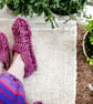 Raspberry Slipper Socks  - Image 9