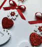 Handmade Personalised Ruby Wedding Anniversary Card 40th Mum Dad Gift Boxed - Image 4
