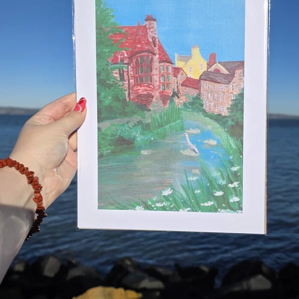 Dean Village A4 Print