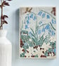 Mosaic Floral Art :  Bluebell Wood Mosaic Wall Plaque  - Image 1
