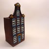 Dutch house tea light holder