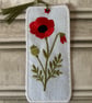 Bookmark - Poppy Birth Flower for August - PB13 0059