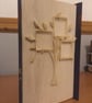 Family Tree Photo Frame CUT & FOLD Book Folding Pattern - EMAILED PDF PATTERN - Image 5