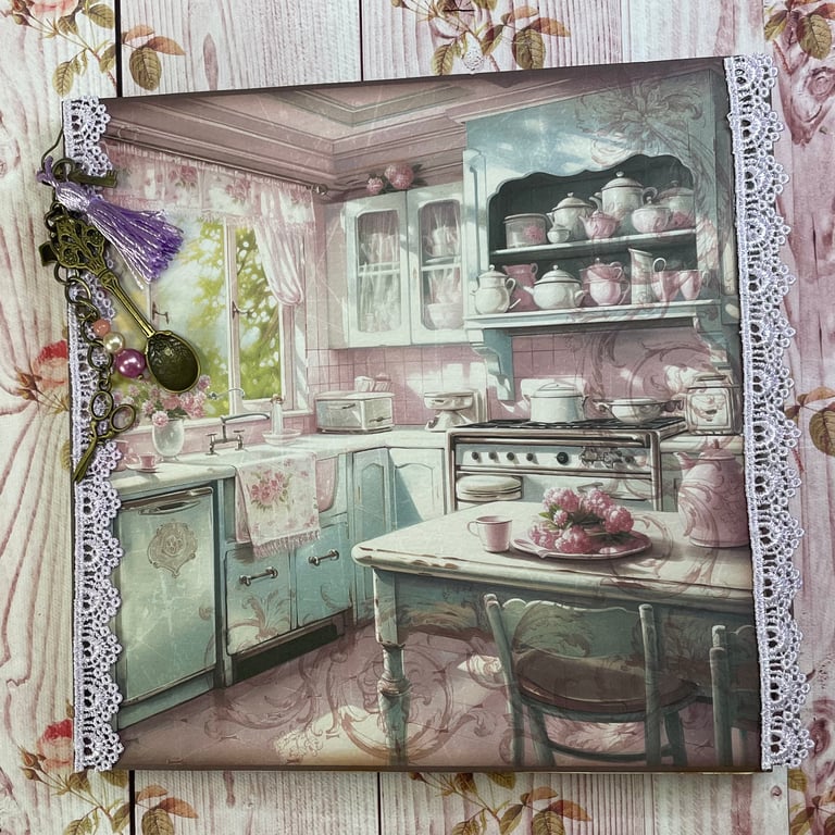 Tea Room - Vintage Kitchen, Pockets & Ephemera by Carolee Crafts PB3 - 0002