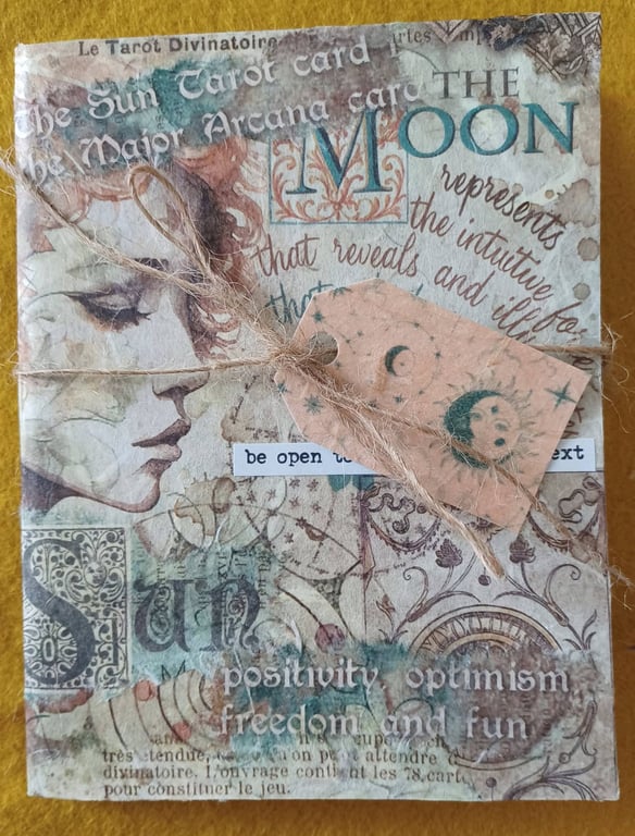 A6 Notebook Tarot Collage