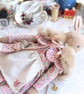 Heirloom Liberty Bunny - Betsy Ann pale pink