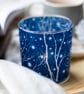 Starry Night Cyanotype Tea light holder  - Image 4