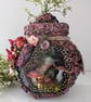 Fairy in a Jar magical land "Branwen" OOAK Handmade - Image 2