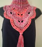 Hand crocheted neck piece  - Image 4