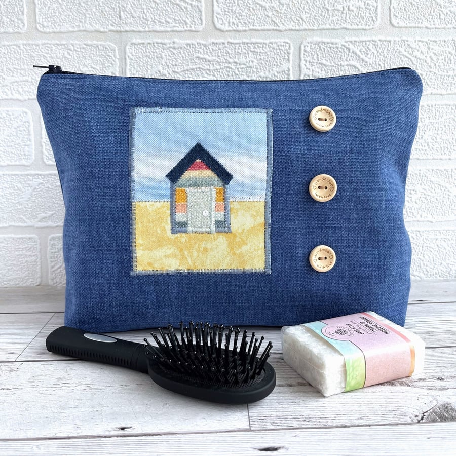 Beach Hut Toiletry Bag
