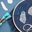Large Stick and Stitch Designs: Dissolvable Patterns for Embroidery