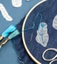 Scandi Hexies Stick & Stitch (Dissolvable Pattern for Embroidery) - Image 3