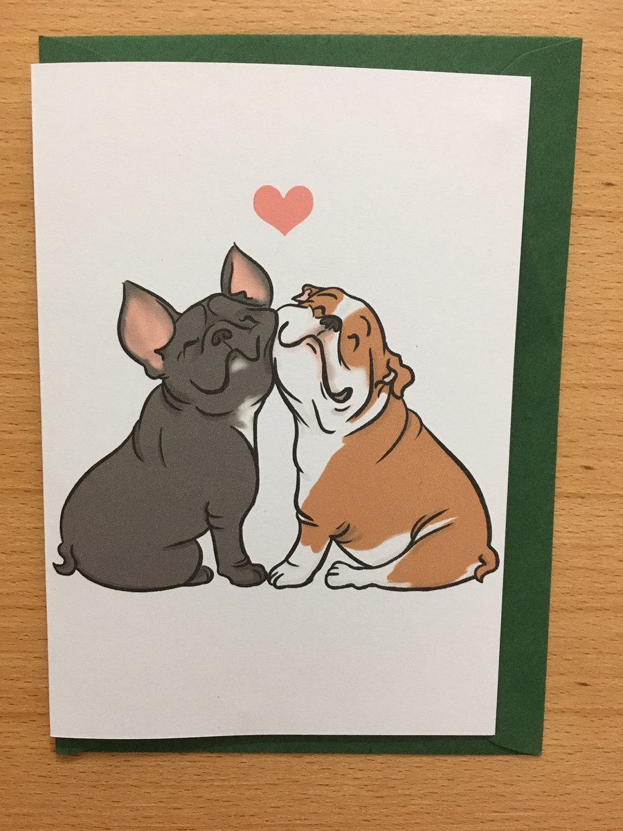 Bulldog Love card 