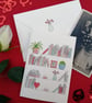 Romantic Bookshelves Card - Image 1