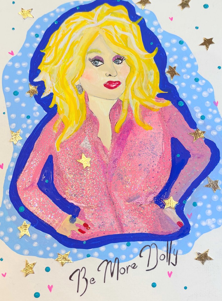 Original Dolly Parton Illustration