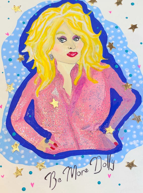 Original Dolly Parton Illustration