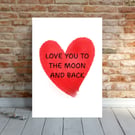  A4 Wall Print unframed 