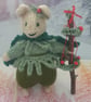 Hand Knitted Mouse -Toby Twig - Image 1
