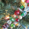 Beaded Christmas Tree Decoration