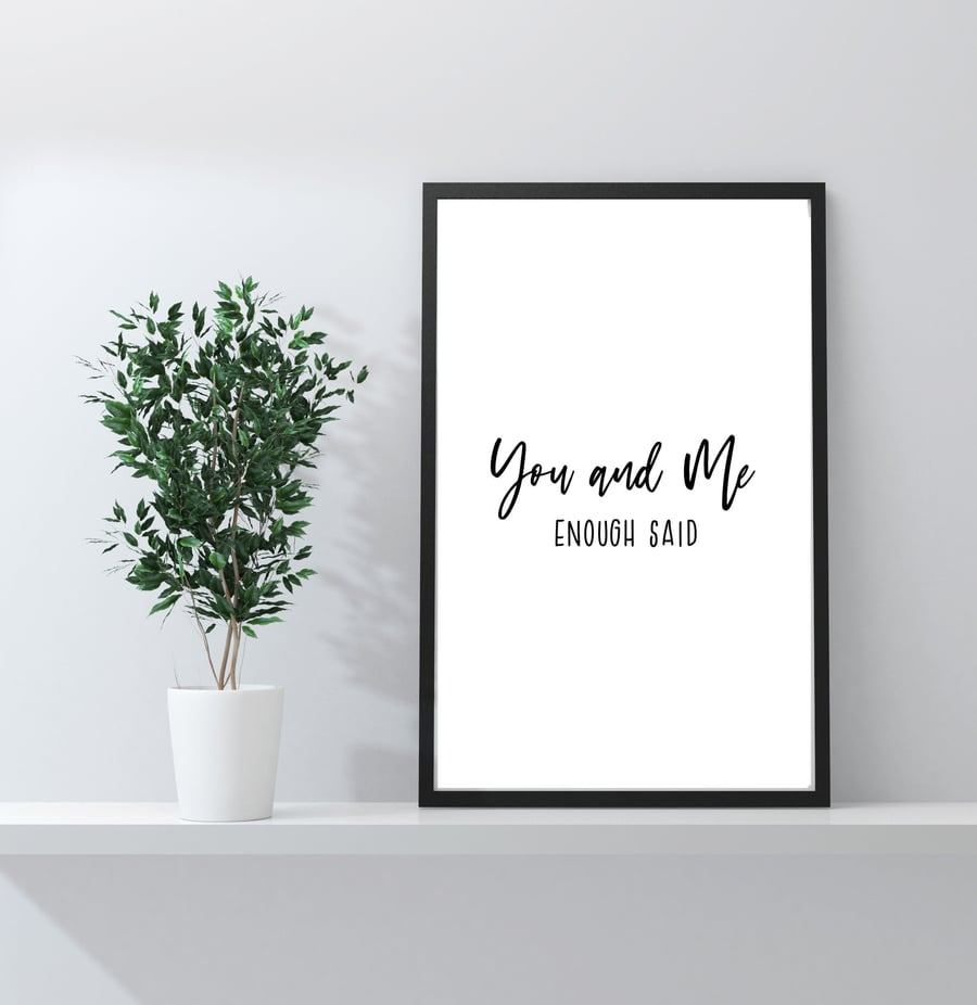 Husband Gifts Wife Gifts Relationship Prints Bedroom Prints