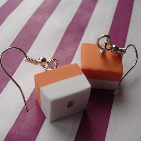 Orange Dolly Mixture Earrings