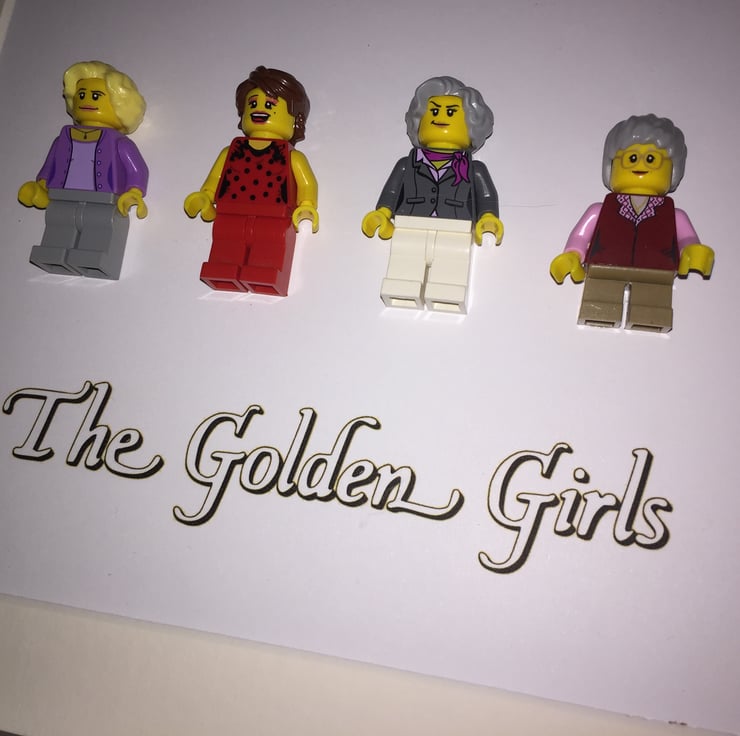 Golden girl lego online minifigures